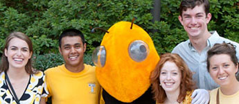 Picture of Buzz and students