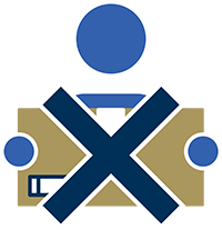 Icon of a person carrying a box and an X over the box.